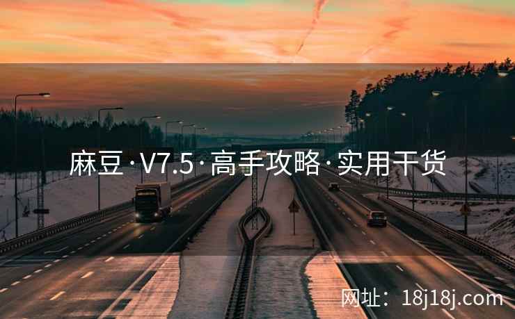 麻豆·V7.5·高手攻略·实用干货