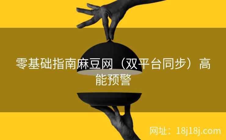 零基础指南麻豆网（双平台同步）高能预警